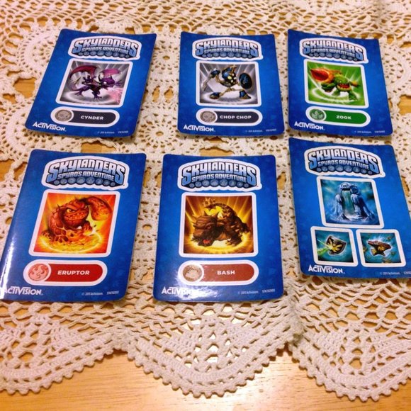skylanders Spyro's Adventure stickers lot - Picture 1 of 8